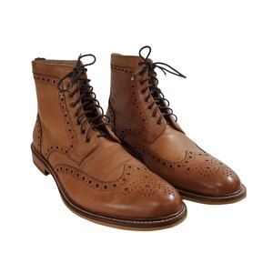 aston grey payton wingtip boot